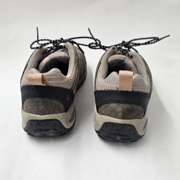 Merrell Depart Performance Hiking Shoes Dark Gull Grey Pink Trail Sneakers Sz 9 - Picture 6 of 12